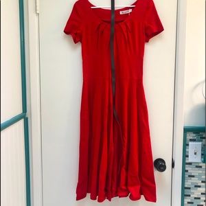 Beautiful long short sleeve dress